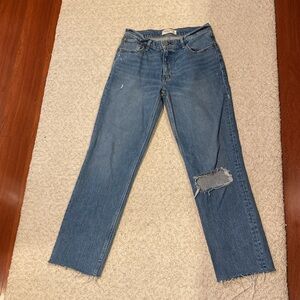 Abercrombie & Fitch 90s straight low rise jeans